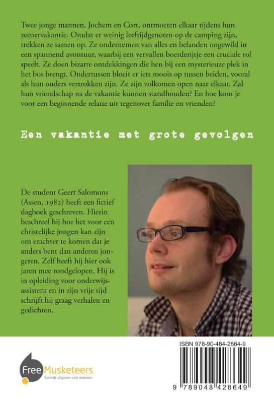 Achterkant van Een vakantie met grote gevolgen