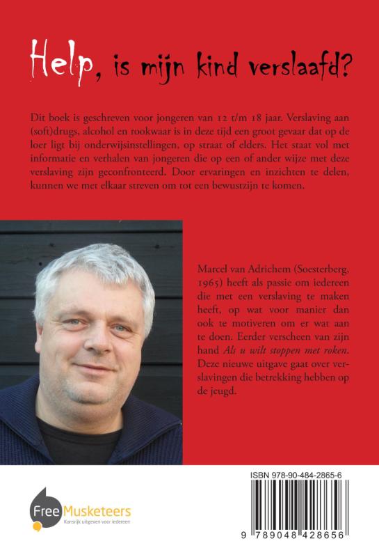 Achterkant van Help, is mijn kind verslaafd?
