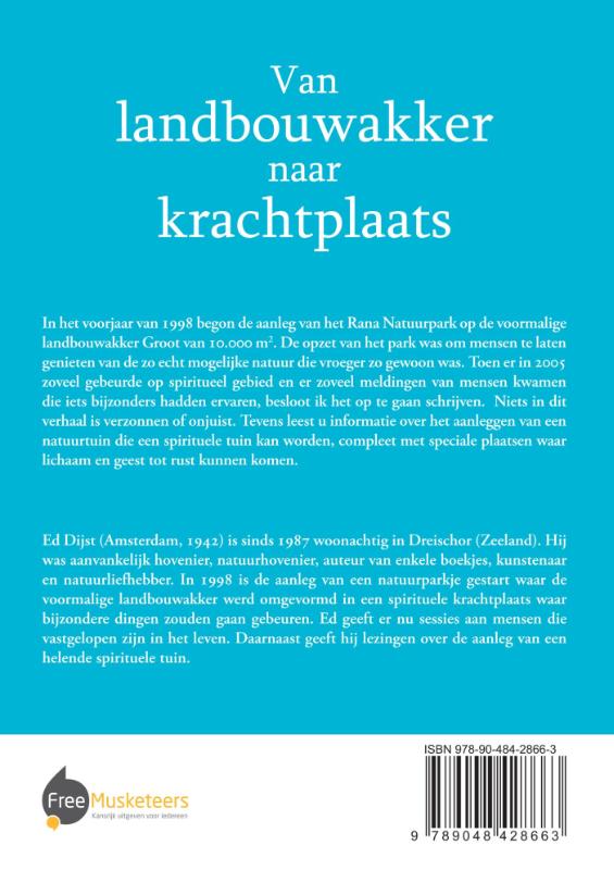 Achterkant van Van landbouwakker naar krachtplaats