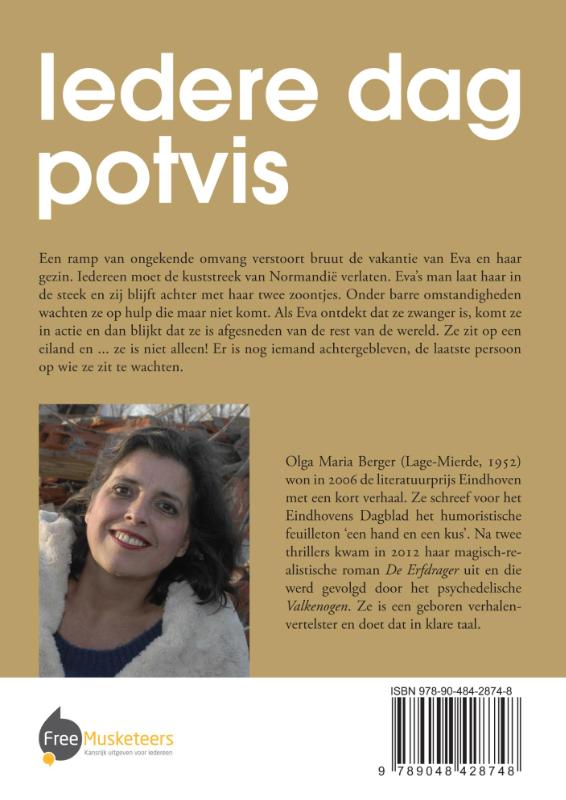 Achterkant van Iedere dag potvis