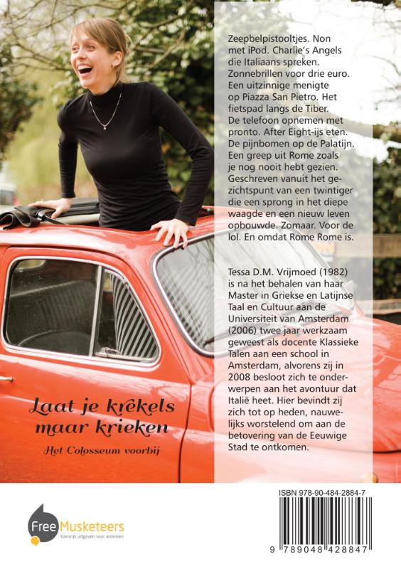 Achterkant van Laat je krekels maar krieken