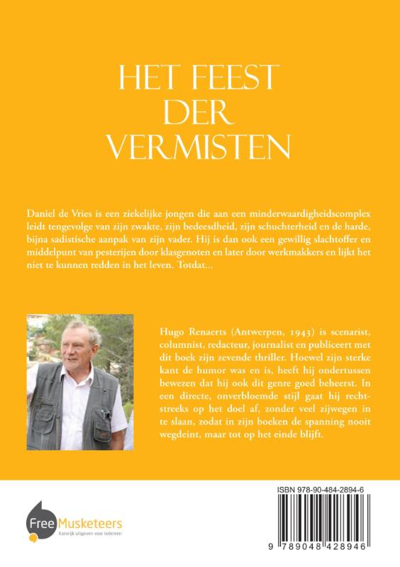 Achterkant van Het feest der vermisten
