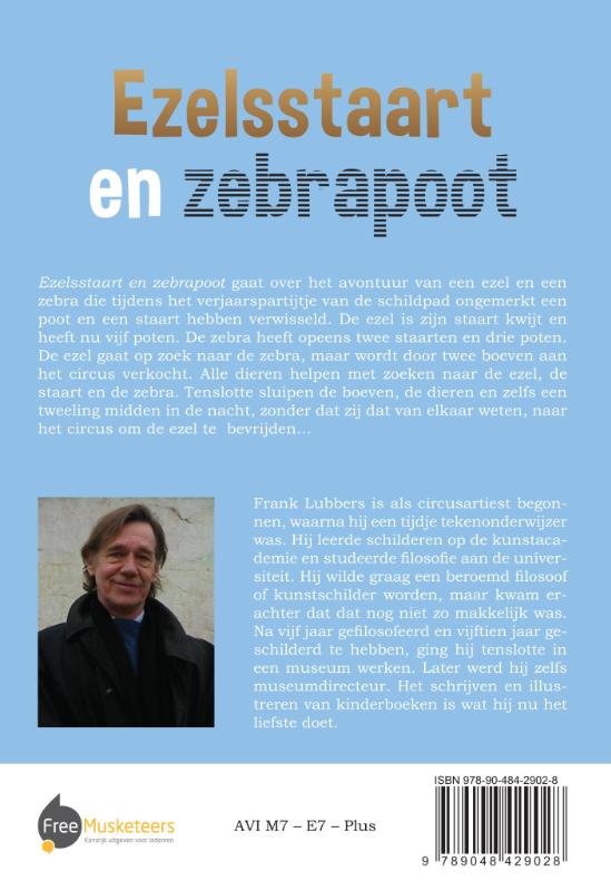 Achterkant van Ezelsstaart en zebrapoot