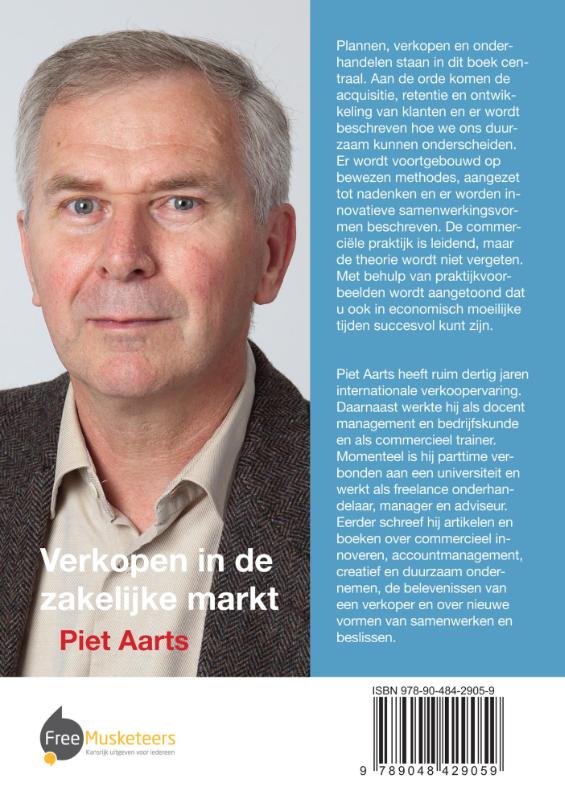 Achterkant van Verkopen in de zakelijke markt