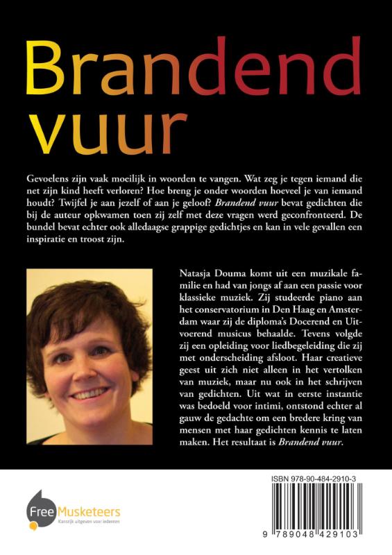 Achterkant van Brandend vuur