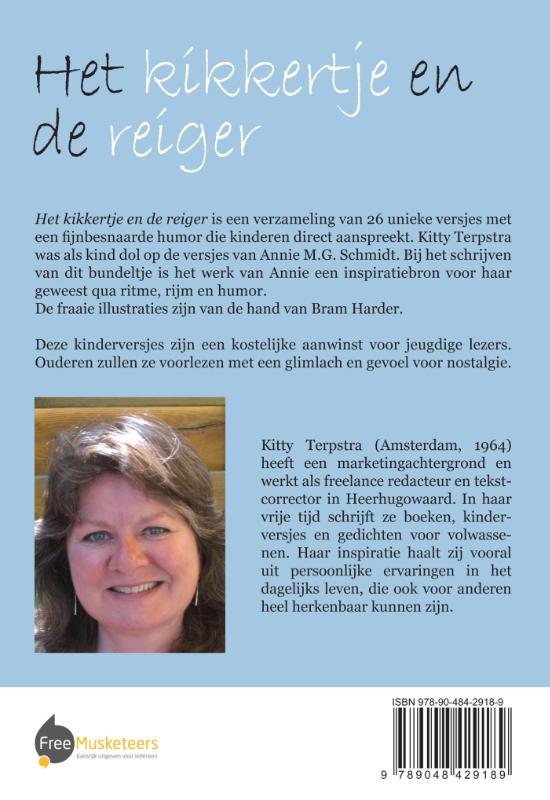 Achterkant van Het kikkertje en de reiger en andere kinderversjes