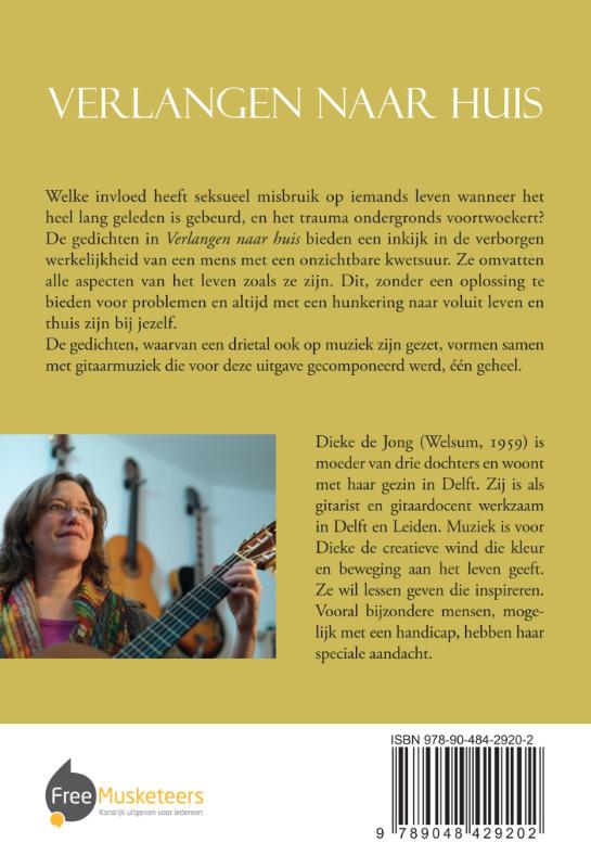 Achterkant van Verlangen naar huis