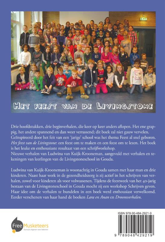 Achterkant van Het feest van de Livingstone
