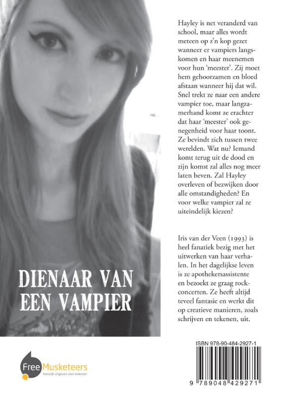 Achterkant van Dienaar van een vampier