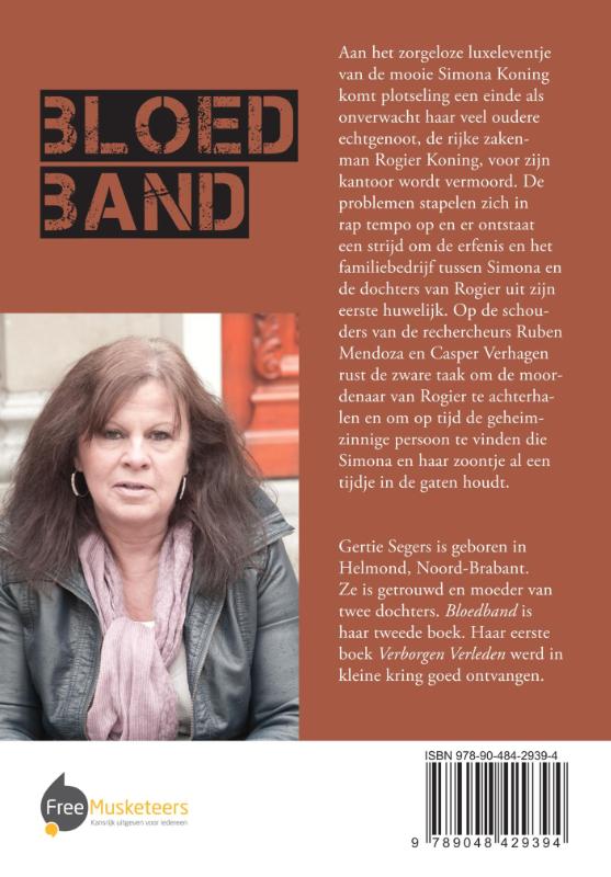 Achterkant van Bloedband