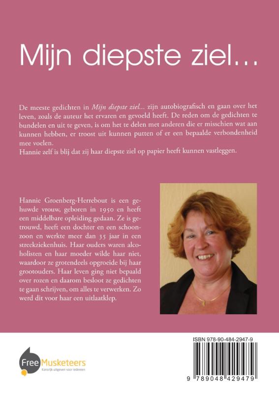 Achterkant van Mijn diepste ziel