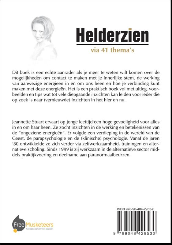 Achterkant van Helderzien in 41 thema's
