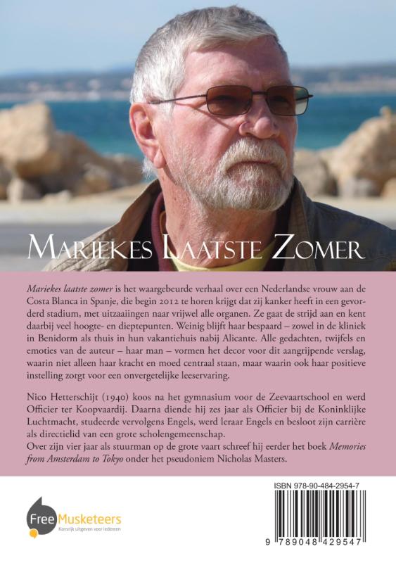 Achterkant van Mariekes laatste zomer