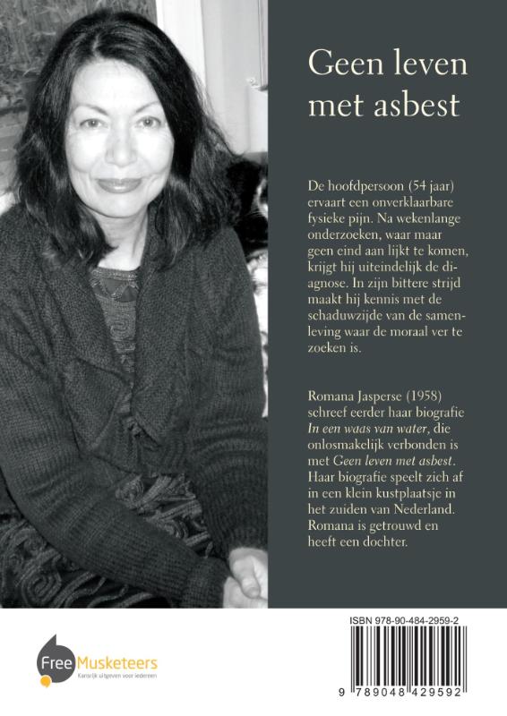 Achterkant van Geen leven met asbest