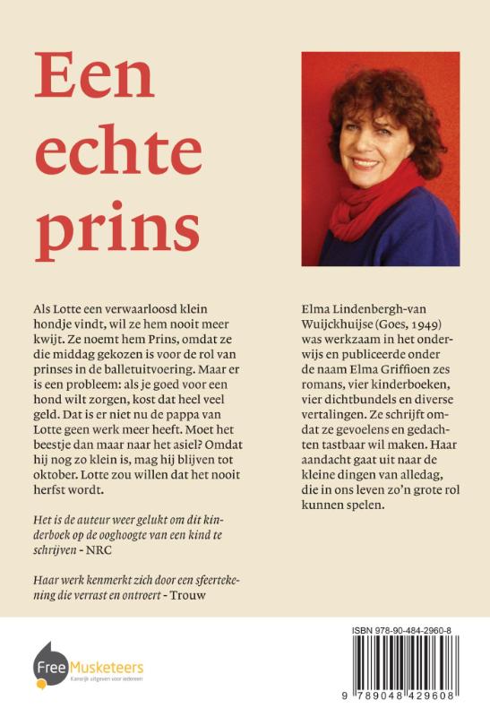 Achterkant van Een echte prins