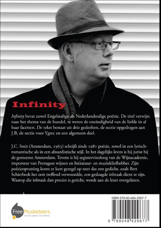 Achterkant van Infinity