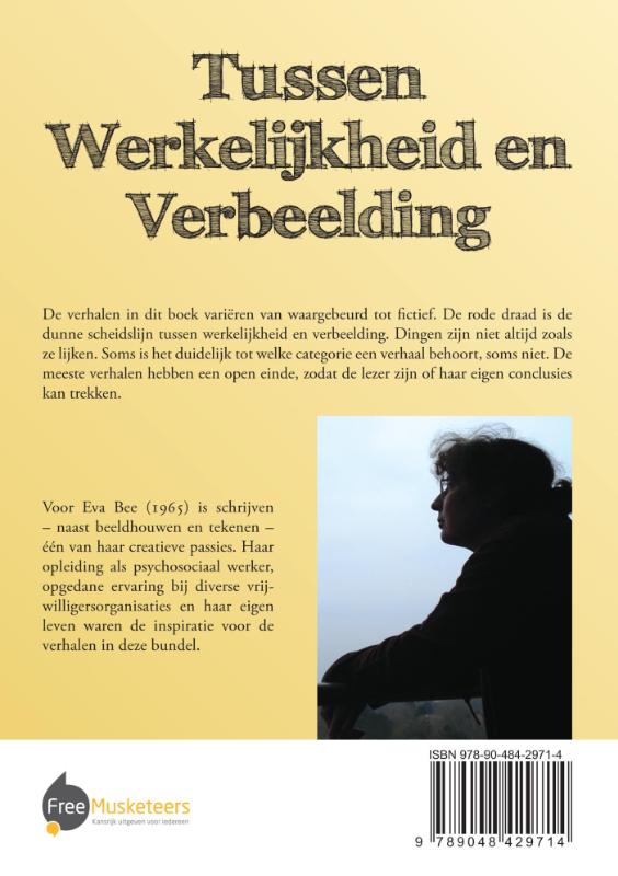 Achterkant van Tussen werkelijkheid en verbeelding