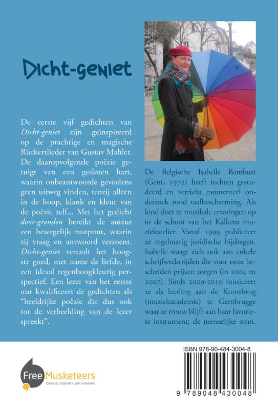 Achterkant van Dicht-geniet