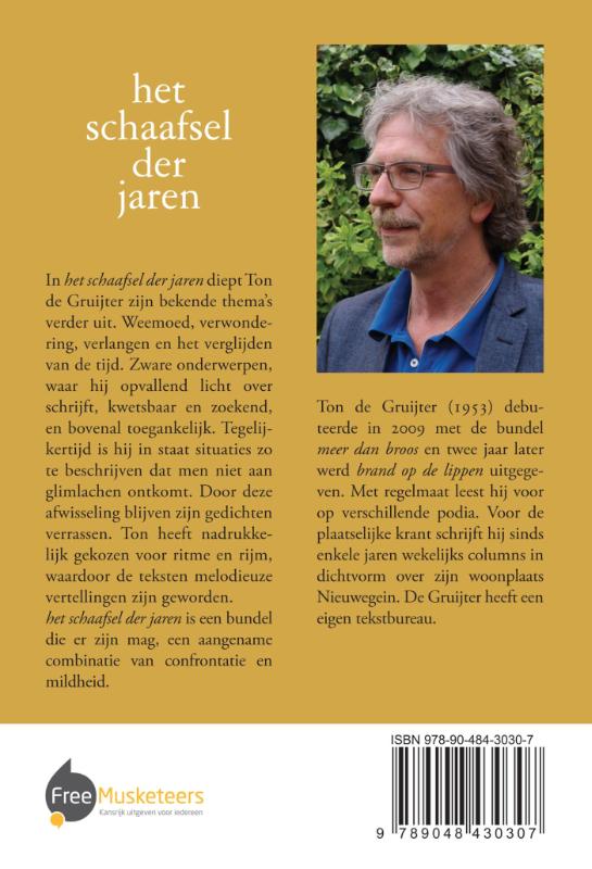 Achterkant van Het schaafsel der jaren