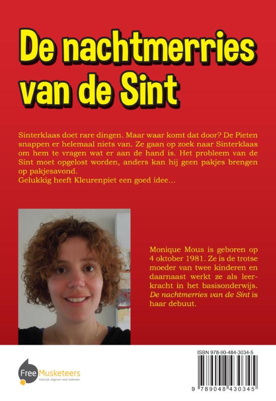 Achterkant van De nachtmerries van de Sint