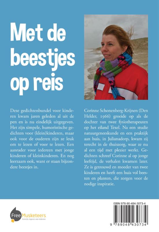 Achterkant van Met de beestjes op reis