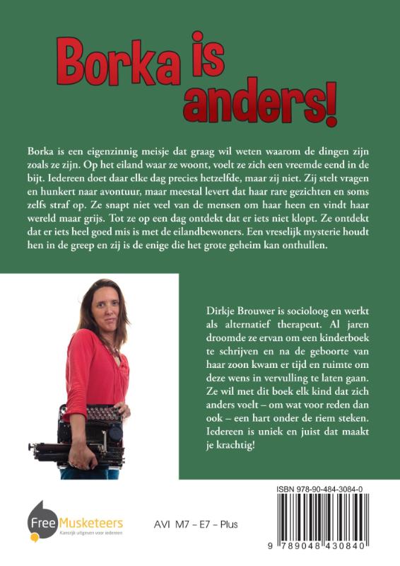 Achterkant van Borka is anders!