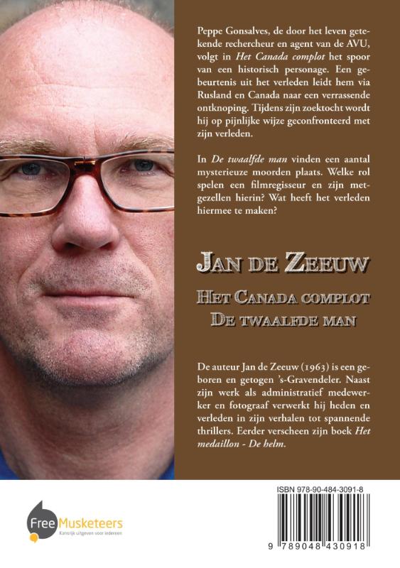 Achterkant van Het Canada complot