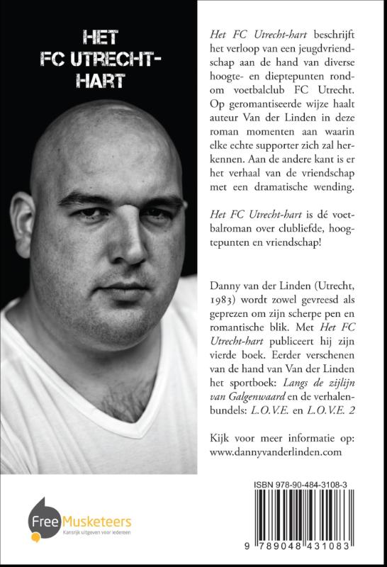 Achterkant van Het FC Utrecht-hart