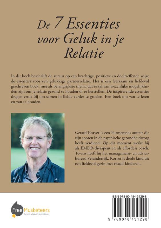 Achterkant van De 7 essenties voor geluk in je relatie