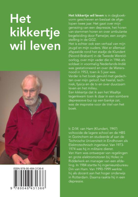 Achterkant van Het kikkertje wil leven