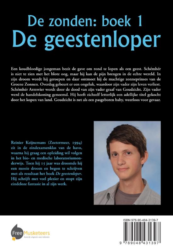 Achterkant van 1 De geestenloper