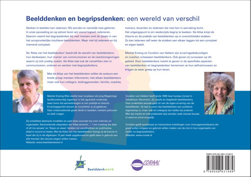 Achterkant van Beelddenken en begripsdenken
