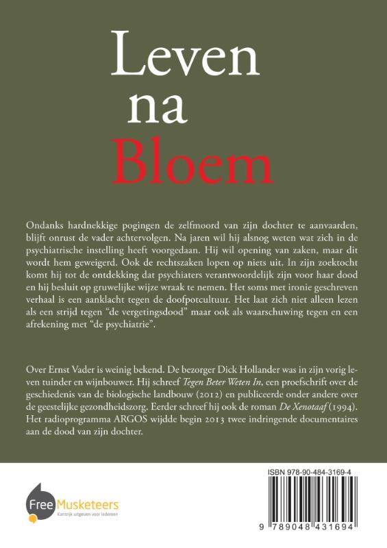 Achterkant van Leven na Bloem