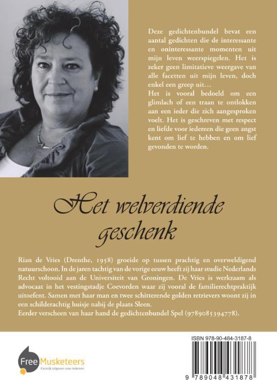 Achterkant van Het welverdiende geschenk