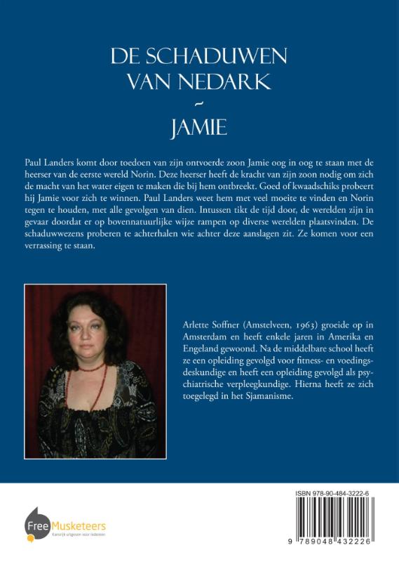 Achterkant van De Schaduwen van Nedark - Jamie