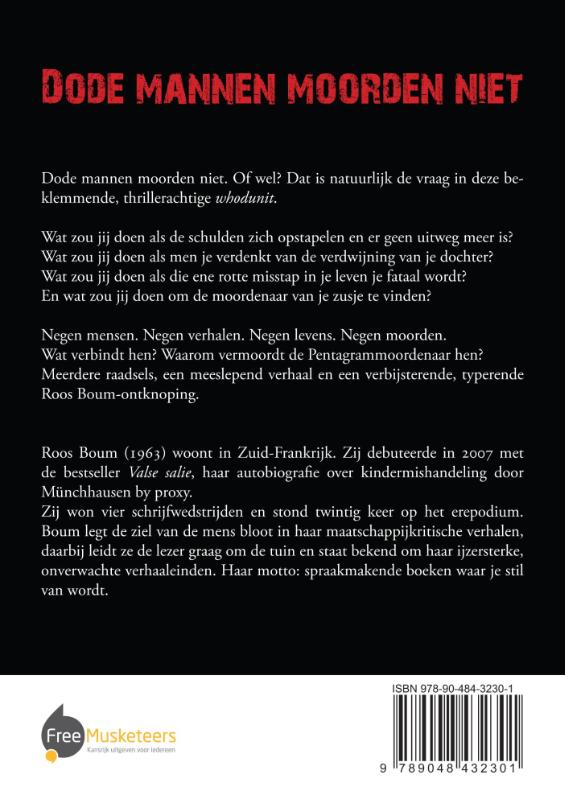 Achterkant van Dode mannen moorden niet