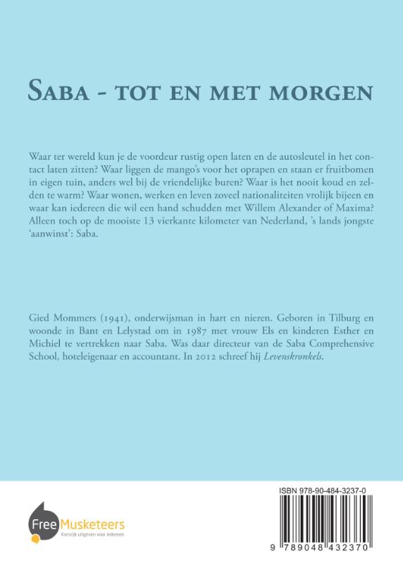 Achterkant van Saba - Tot en met morgen