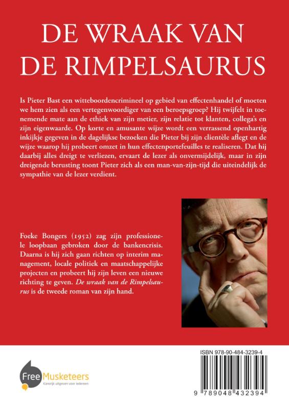 Achterkant van De wraak van de Rimpelsaurus