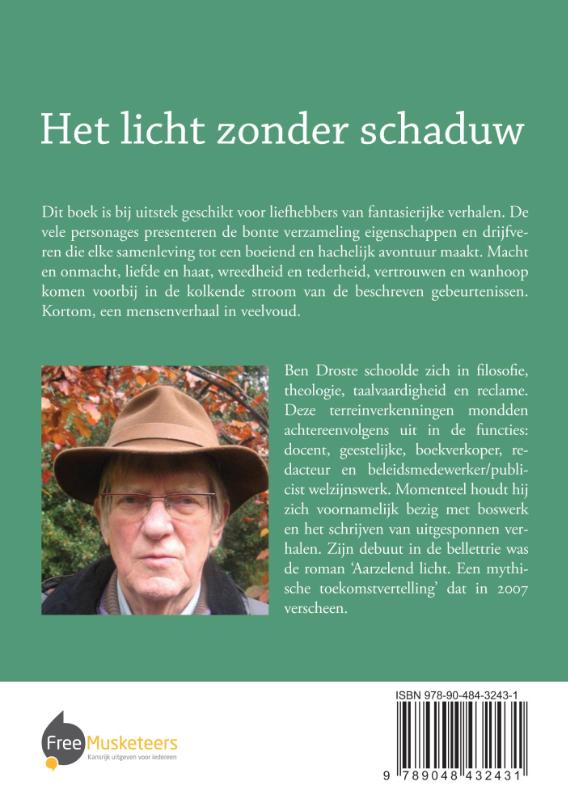 Achterkant van Het licht zonder schaduw