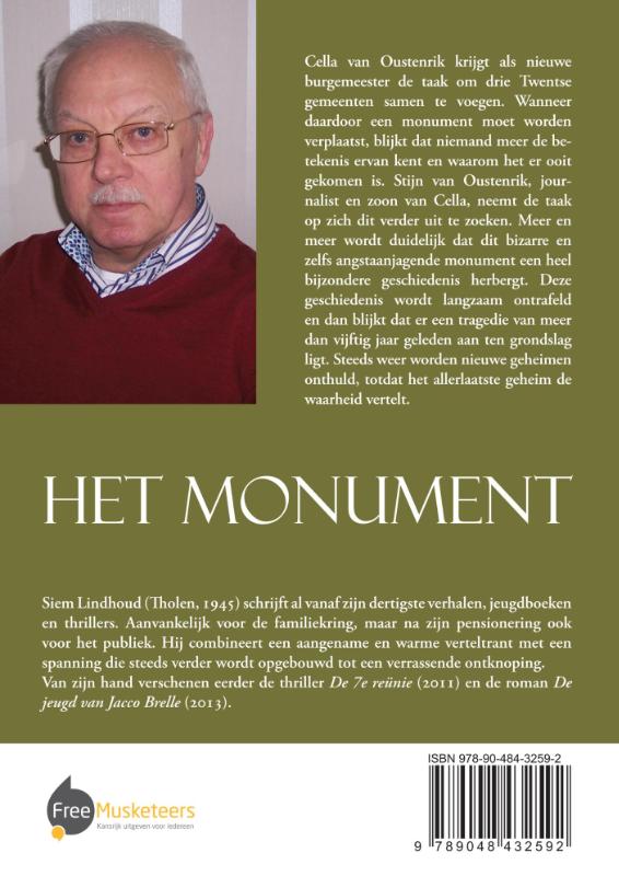 Achterkant van Het monument