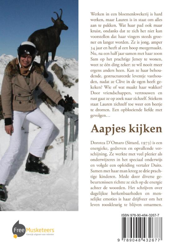 Achterkant van Aapjes kijken