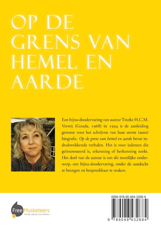 Achterkant van Op de grens van hemel en aarde