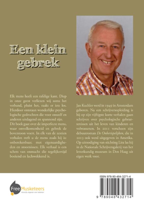 Achterkant van Een klein gebrek
