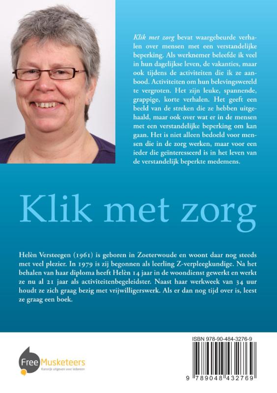 Achterkant van Klik met zorg