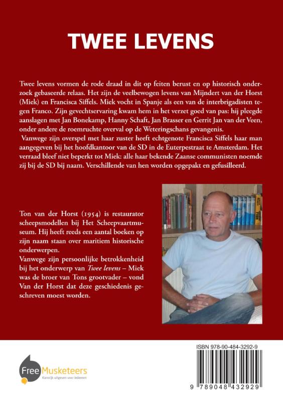 Achterkant van Twee levens