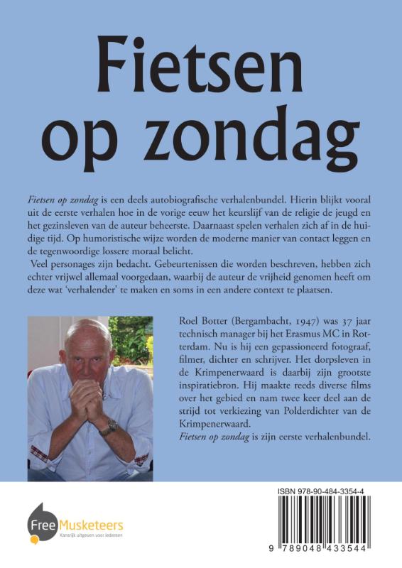 Achterkant van Fietsen op zondag