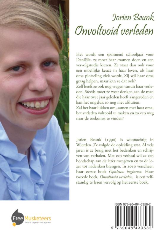 Achterkant van Onvoltooid verleden