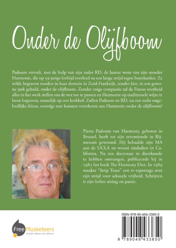 Achterkant van Onder de olijfboom