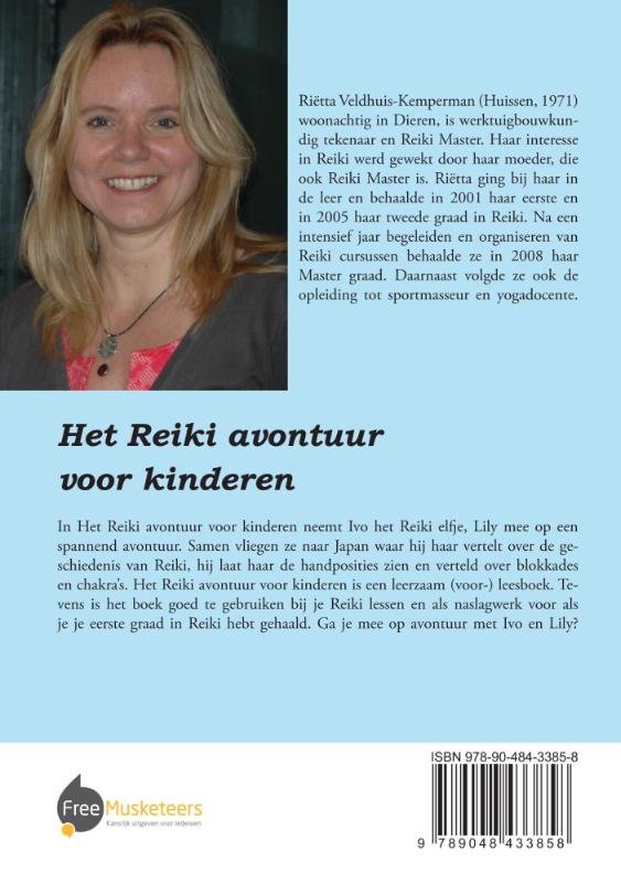 Achterkant van Het Reiki avontuur voor kinderen