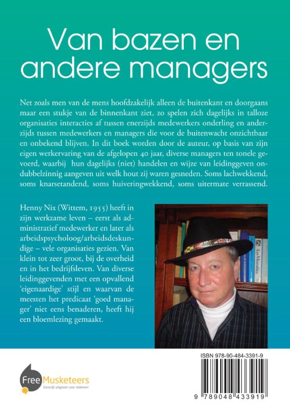 Achterkant van Van bazen en andere managers